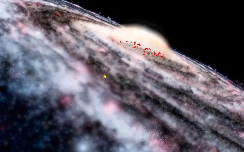 Hallazgo Dante Minniti VISTA finds hidden feature of Milky Way UNAB